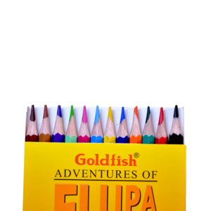 Goldfish Adventures of FLUPA 12 Colour Pencils – FULL SIZE