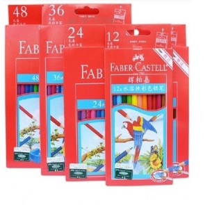 Faber Castell Soluble Color Pencils Box of 12