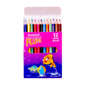 Goldfish Adventures of FLUPA 12 Colour Pencils – SMALL SIZE