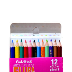 Goldfish Adventures of FLUPA 12 Colour Pencils – SMALL SIZE