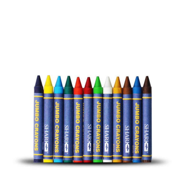 Shark Jumbo Crayons