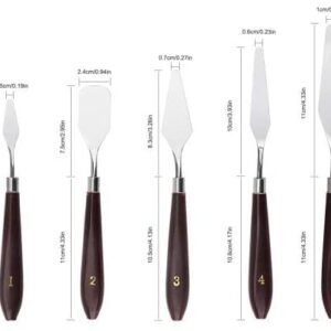 Palette Knife Tool Set – 5 pcs