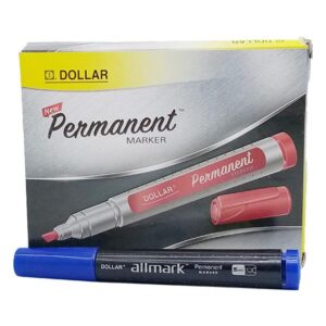 Dollar Permanent Marker 90 Blue 1Pcs (CUT)